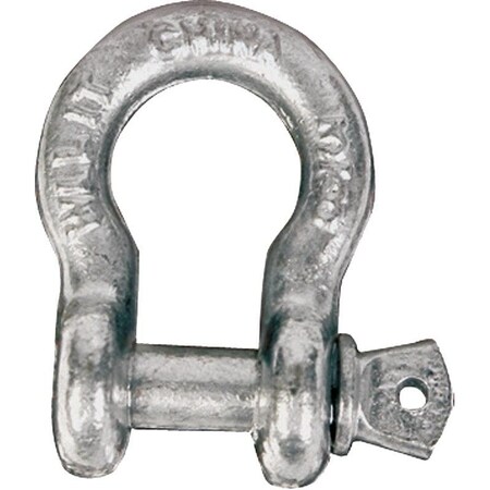 KOCH INDUSTRIES Anchor Shackle, 325 ton Working Load, Steel, Galvanized 081443/MC651G